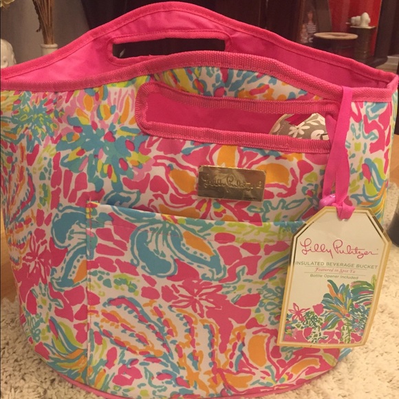 Lilly Pulitzer Handbags - Lilly Pulitzer Beverage Bucket
